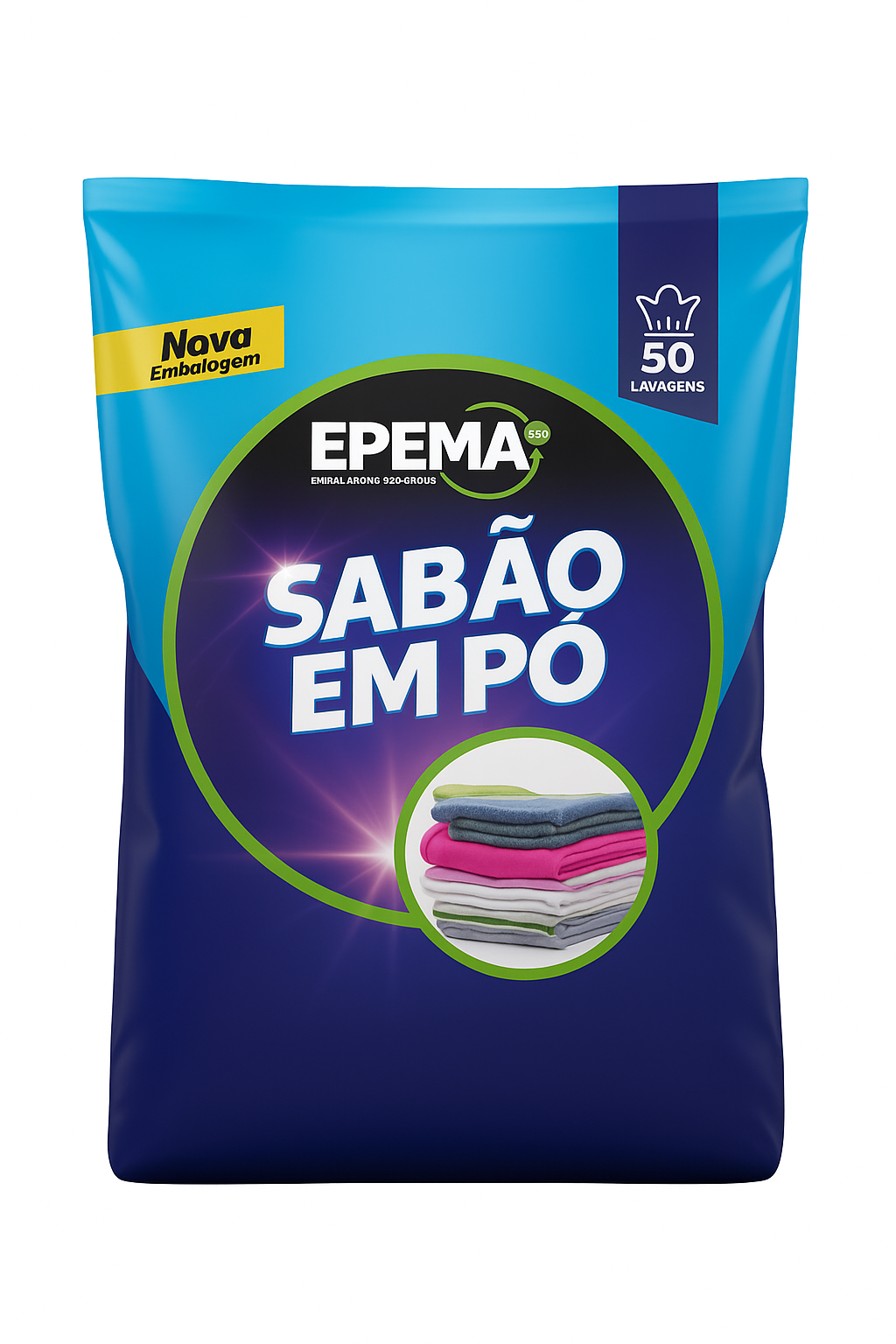 Embalagem Sabão em pó - Epema