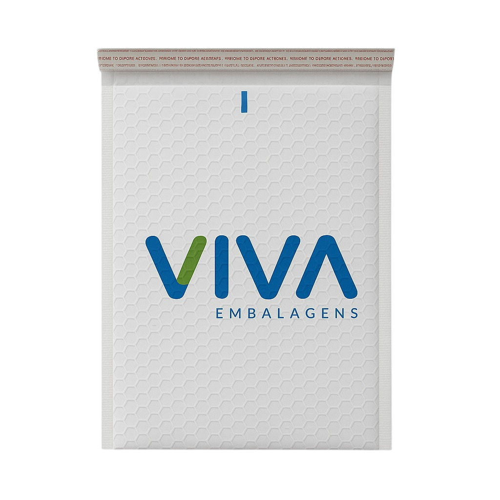 Envelope E-Commerce inviolável com Bolha com logo