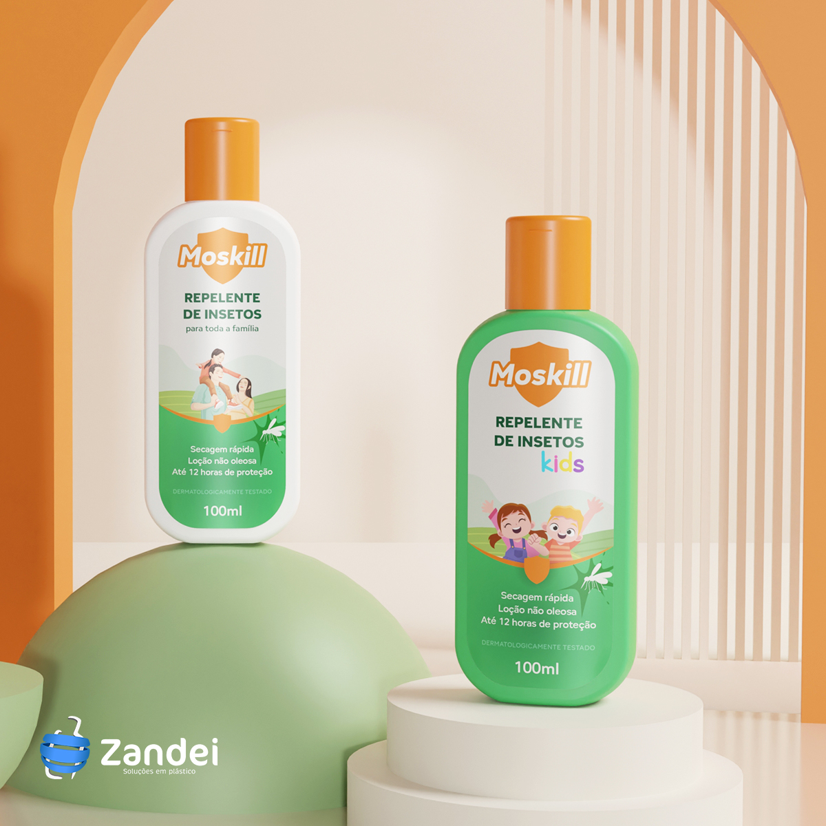 Frasco DUO 100ML - Aplicado